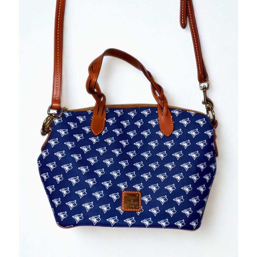 Toronto Blue Jays Dooney & Bourke Celeste Small Satchel Purse NWOT - Picture 6 of 11